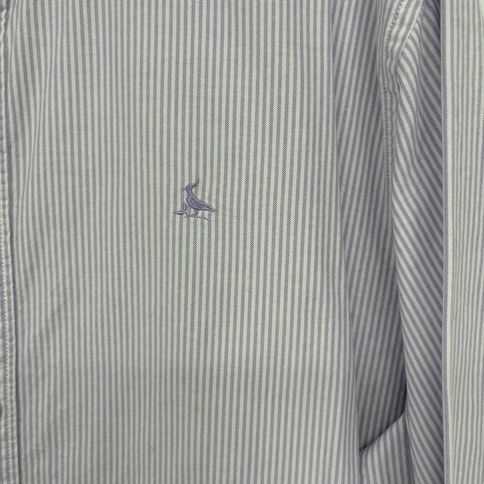 Charles Tyrwhitt Pruple Stripes Button Down Shirt Business Casual Size Xxxl — image 3 of 8